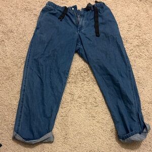 Zara Men's Relaxed Jeans in Blue